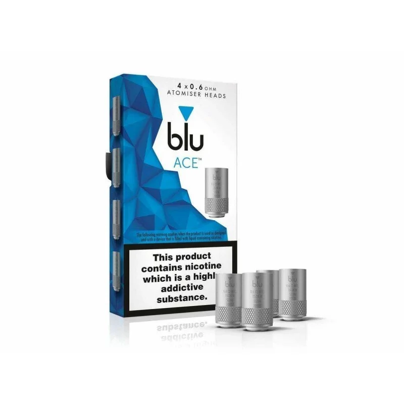 Blu Ace Replacement Coils - 4 pack