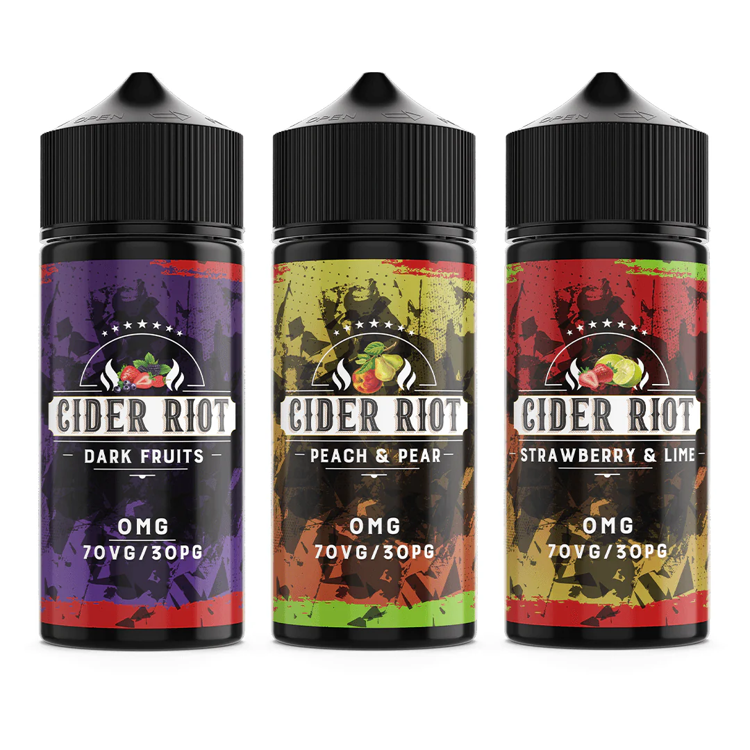 Cider Riot 100ml 0mg (FREE NIC SHOTS)