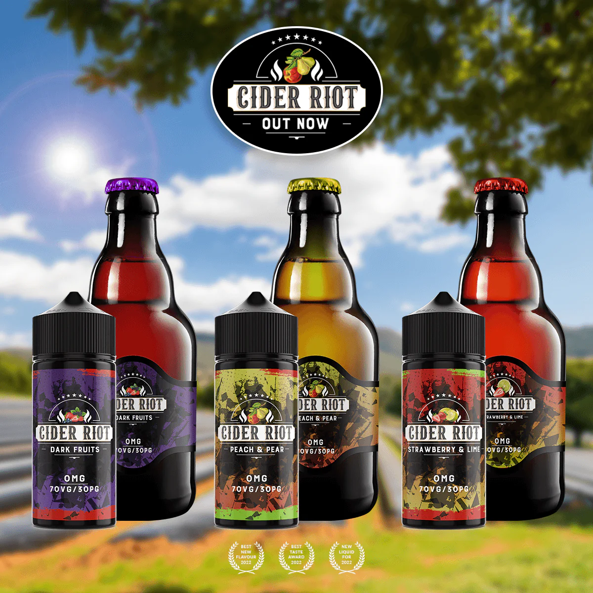 Cider Riot 100ml 0mg (FREE NIC SHOTS) - Image 5