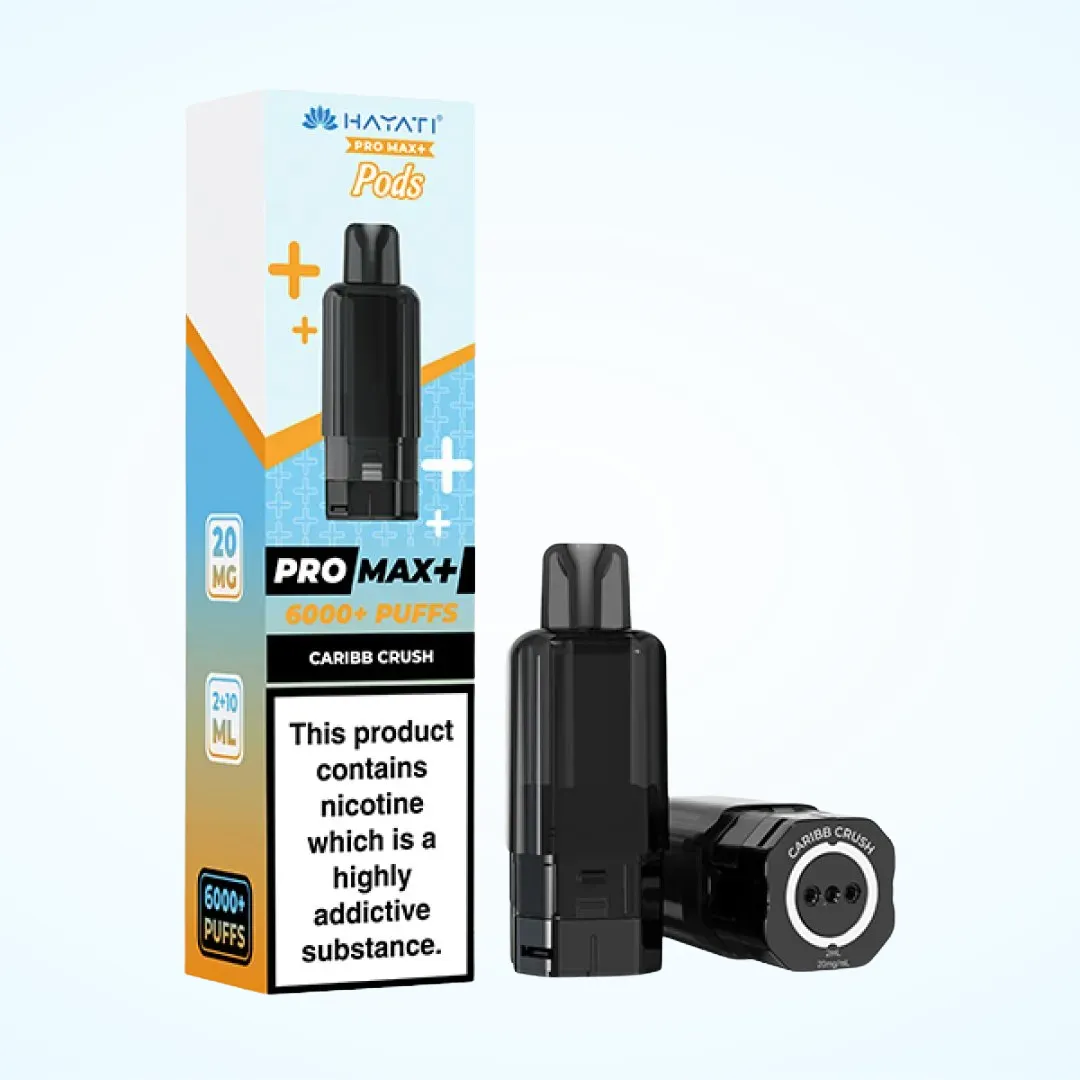Hayati Pro Max+ 6000 Puffs Refill Pod - Image 4