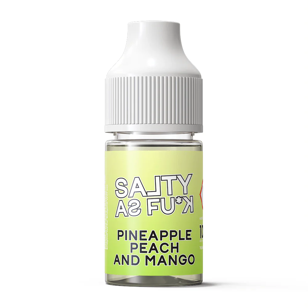 Pineapple Peach Mango - Salty As Fu*k (Bar Salts) 10ml