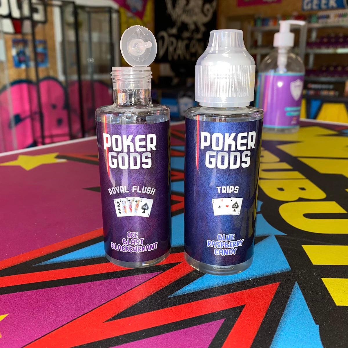 Poker Gods 100ml 0mg Flip Top (FREE NIC SHOT) - Image 4