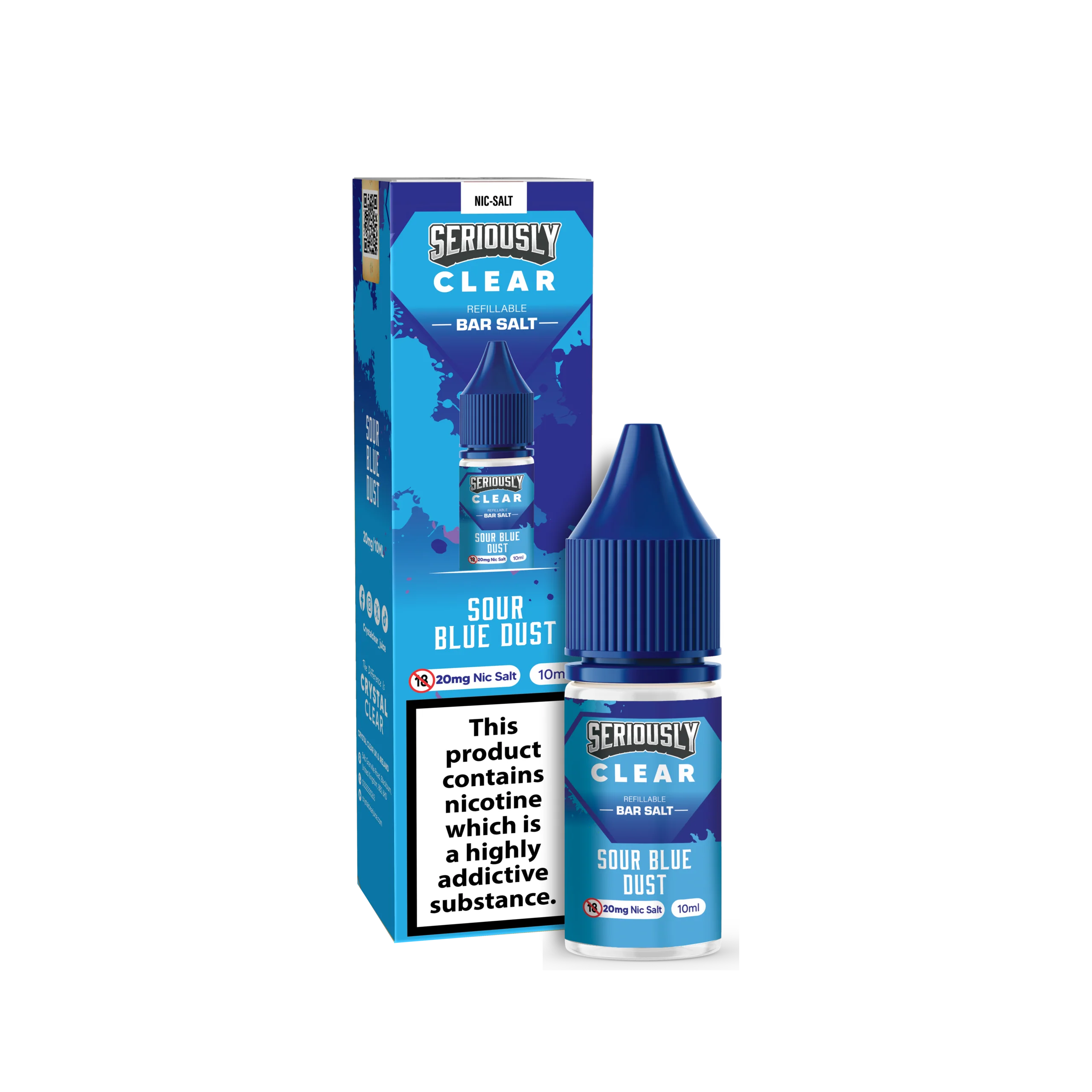 Seriously Clear 10ml Nic Salts - Image 4