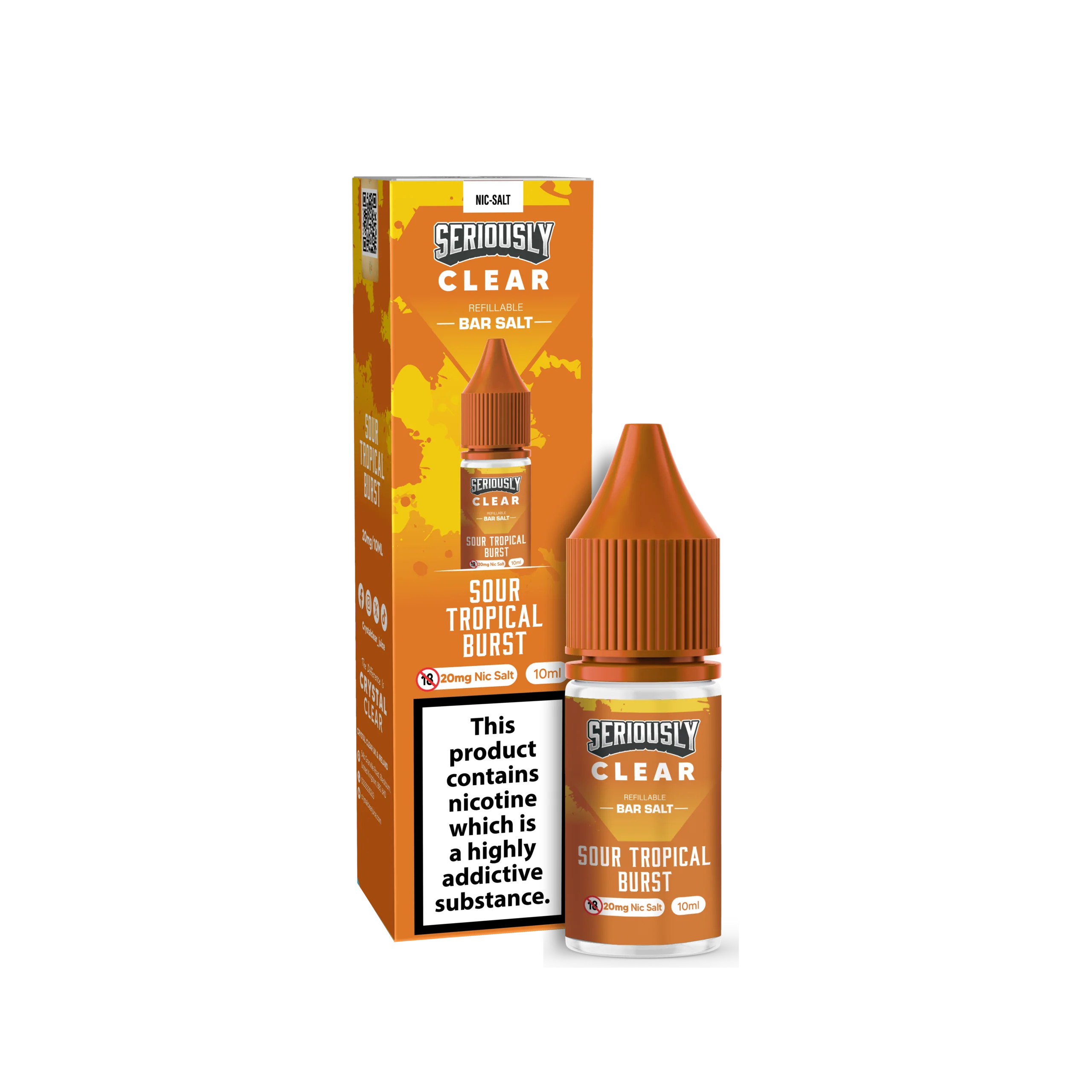 Seriously Clear 10ml Nic Salts - Image 5