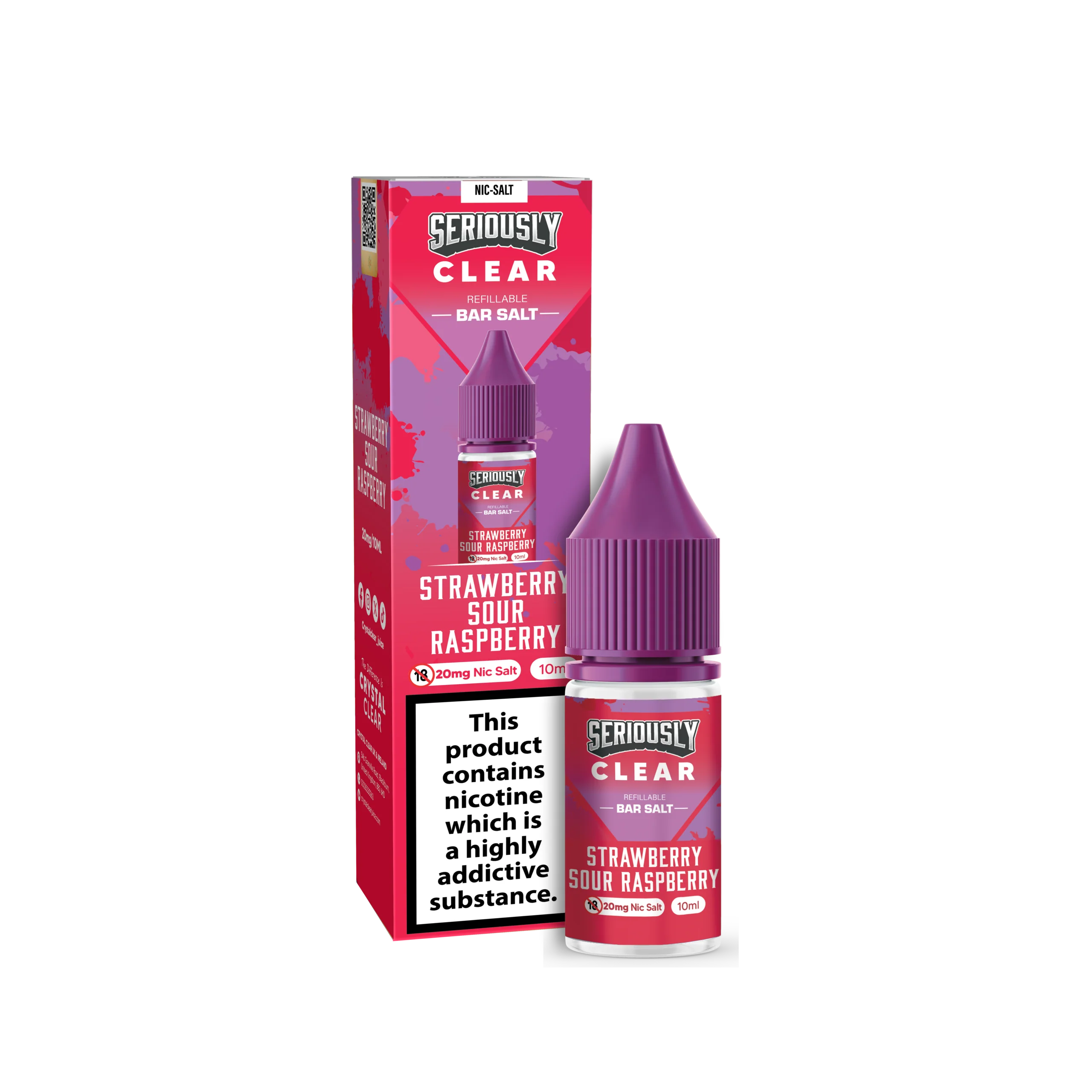 Seriously Clear 10ml Nic Salts - Image 6