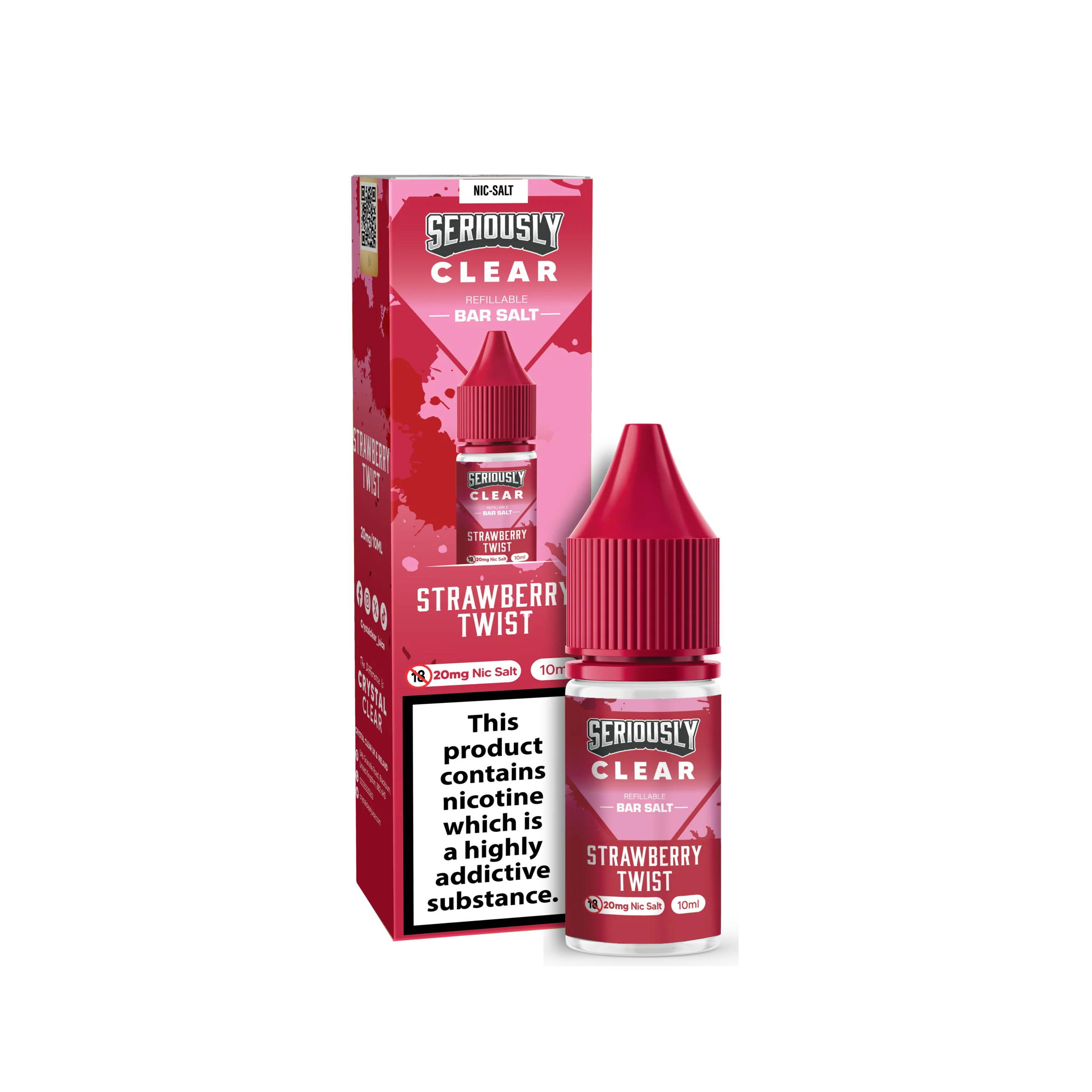 Seriously Clear 10ml Nic Salts - Image 7