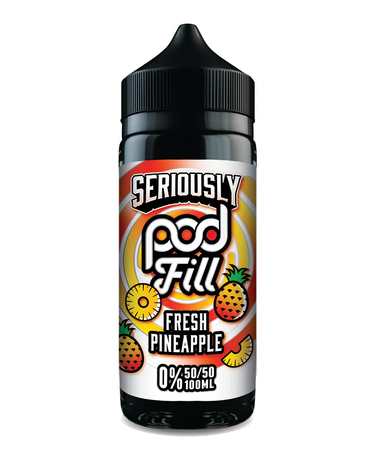 Seriously Pod Fill 100ml (FREE NIC SHOTS) - Image 8