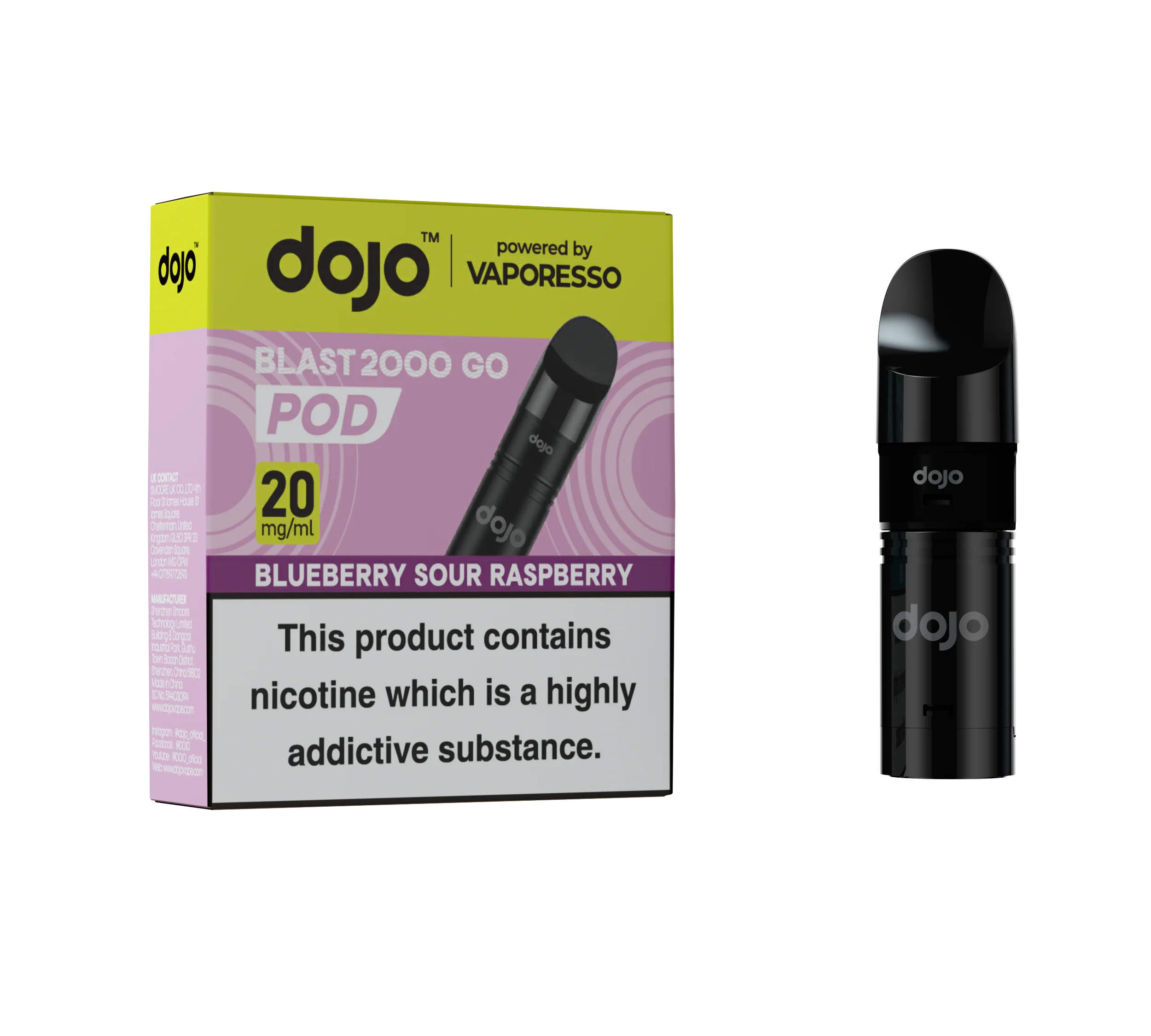 Vaporesso DOJO Blast 2000 Go Refillable Pods - Image 4