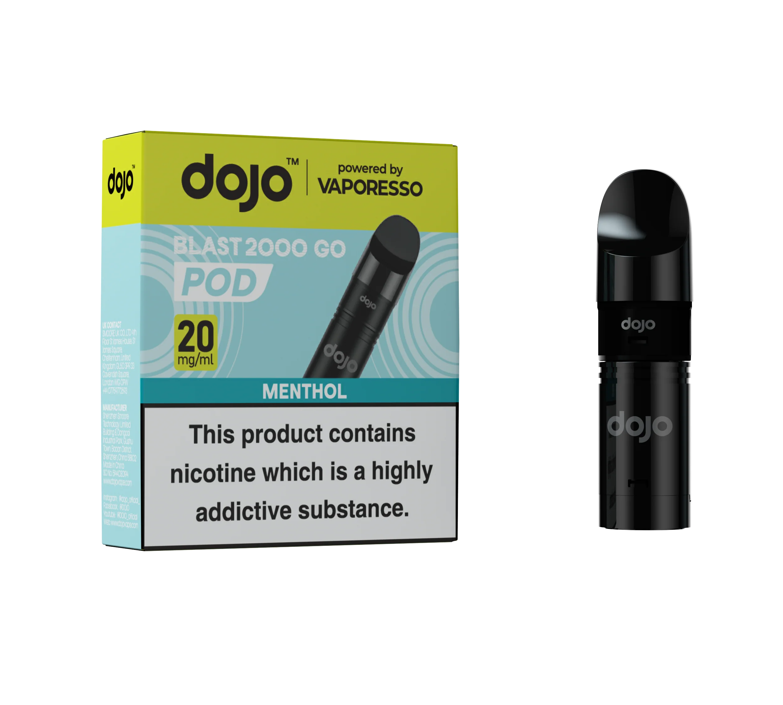 Vaporesso DOJO Blast 2000 Go Refillable Pods - Image 8