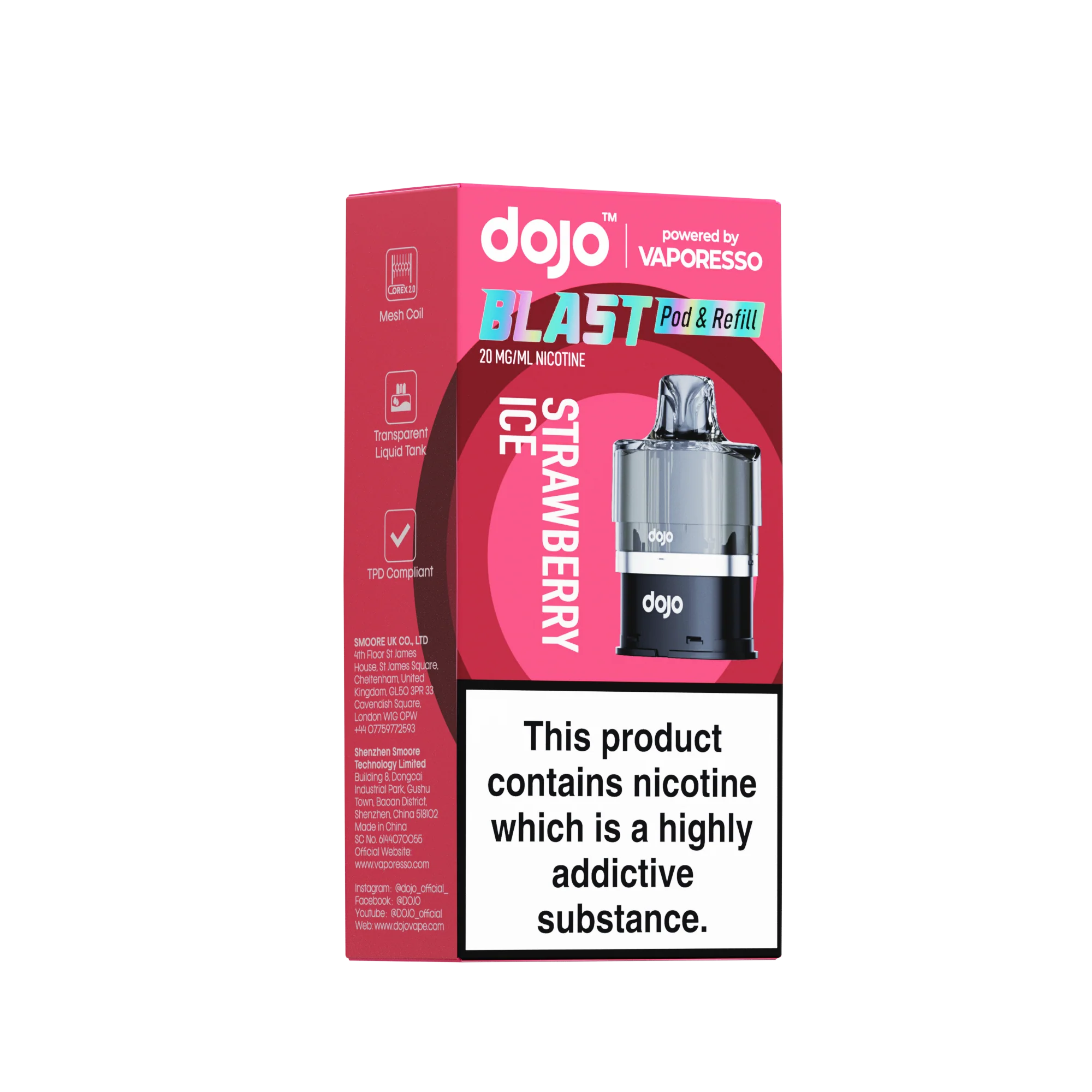 Vaporesso DOJO Blast 6000 Refillable Pod 12ml - Image 18