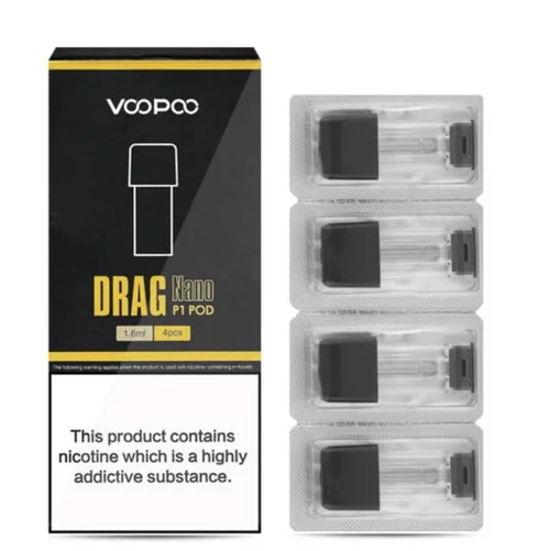 VOOPOO Drag Nano P1 Pods - 4 pack